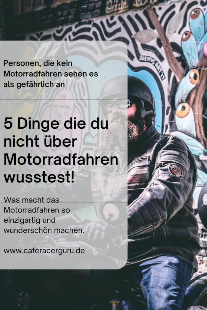 5 Punkte über Motorradfahren